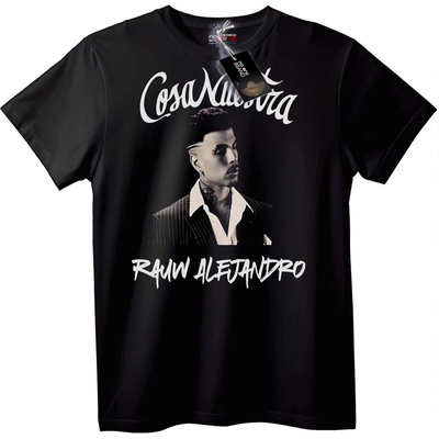 NOONEBRAND Тениска Cosa Nostra Rauw Alejandro - 2XL, White