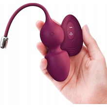 Dorcel Love Balls Vibrating Kegel Balls with Remote Control Plum