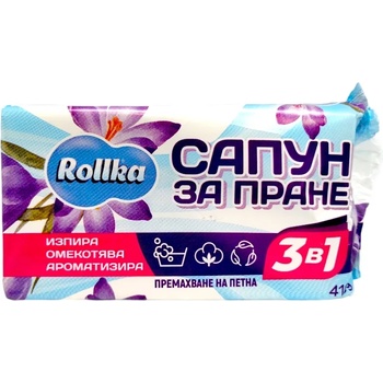 Rollka сапун за пране и против петна, 3в1, 410гр, 1 брой