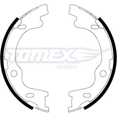 Tomex Brakes Sada brzdových čelistí TX 22-20 | Zboží Auto