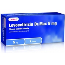 Levocetirizin Dr.Max 5 mg filmom obalené tablety tbl.flm.7 x 5 mg