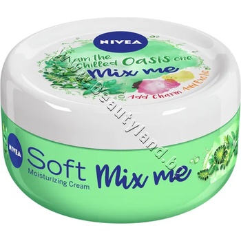 Nivea Универсален крем Nivea Soft Mix Me Chilled Oasis, p/n NI-80178 - Ежедневен хидратиращ крем за лице и тяло (NI-80178)