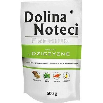 DOLINA NOTECI PREMIUM zverinové vrecko pre psov 500 g