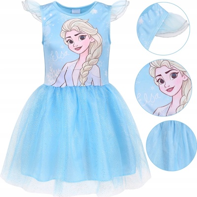 E plus M dievčenské tylové šaty Ľadové kráľovstvo Frozen Elsa