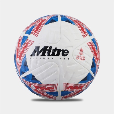 Mitre FA Cup Ultimax Pro Football 2023-24 - FA Cup 2023-24 White/Blue