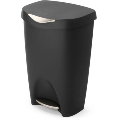 Umbra HK Limited Umbra Кош за отпадъци с педал brim - черен/никел - 50 л (umbra 1021550-047)