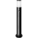 ORNO Градински осветител DALIA bollard E27, max 15W, с PIR, 80cm, IP54, черен - Orno AD-OP-6568BE27SMR (AD-OP-6568BE27SMR)