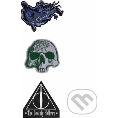 Fantasy Cinereplicas Balení 3 nášivek Relikvie smrti - Harry Potter