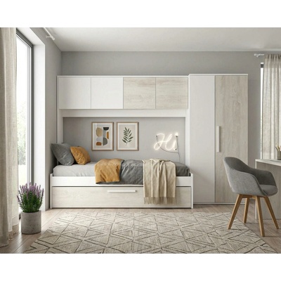 TRS TOP SKL SPAIN Detská izba pre dve deti Artic white