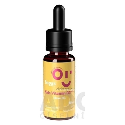 Beggs Kids VITAMÍN D3 400 IU Olive Oil 30 ml