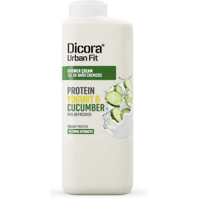 Dicora Urban Fit Protein Yogurt & Cucumber Shower Gel 400 ml