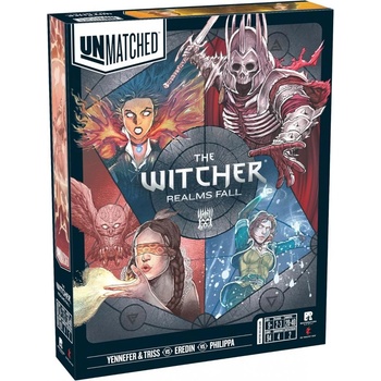 Restoration Games Настолна игра Unmatched: The Witcher - Realms Fall - Стратегическа (70391)