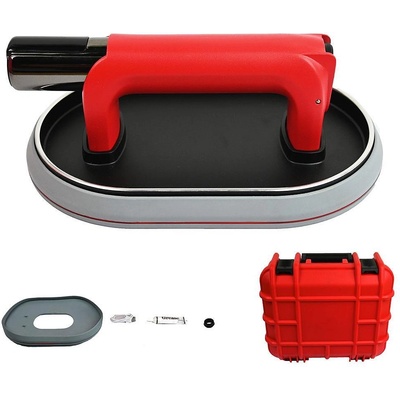 UNI Вакуум вендуза, акумулаторна 6109, 200x110 мм, до 220 кг, LCD дисплей, куфар (RV10824)