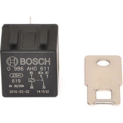 Relé, pracovní proud BOSCH 0 986 AH0 611 (0986AH0611)