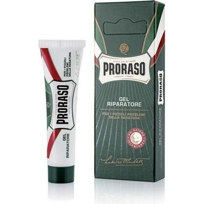 Proraso Green gél pre zastavenie krvácania po holení (Eucalyptus Oil and Menthol) 10 ml