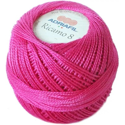 Adriafil Ricamo 8 - 31 Fuchsiová