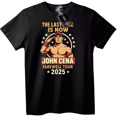 NOONEBRAND Тениска Farewell Tour на John Cena 2025 - 6XL, Black