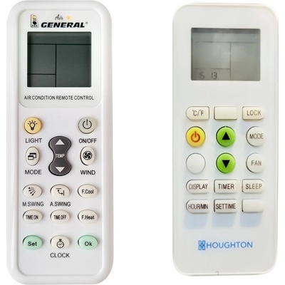 General Houghton Belaire HD01-C1, HB2400, HB2800, HB3200, HB3400, HB3500 - съвместимо дистанционно управление на марката General (HD01-C1, HB2400, HB2800, HB3200, HB3400, HB3500)
