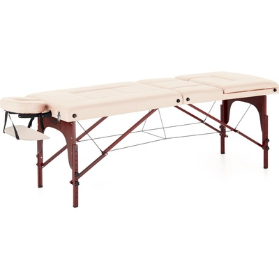 Tandem Trenton W3D Skladací masážny stôl Farba: krémová 195*70 cm | 17,5 kg | 3 farby