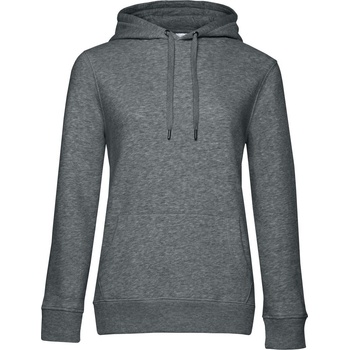 B&C Collection B&C QUEEN HOODED_° / Дамски суичър с качулка - сив XL (01W02Qx4804)