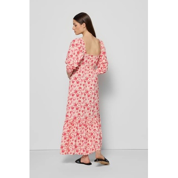 BIZUU Рокля Bizuu PATRYA в червено дълга разкроена PATRYA CZERWONY (PATRYA.CZERWONY)