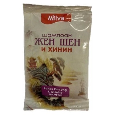 Milva šampon ženšen a chinin 12 ml