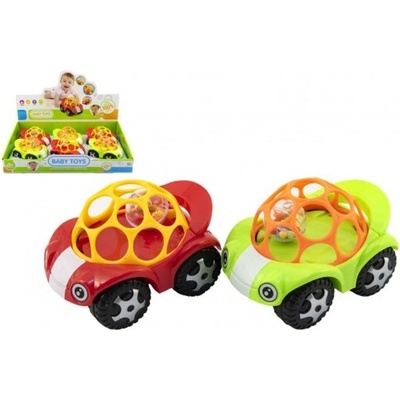 Teddies Auto pre najmenších s loptičkou 8x11cm 2 farby 6ks v boxe