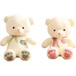Armtoys Плюшено мече с бродирани сърца 2 цвята 32 см - igrachko