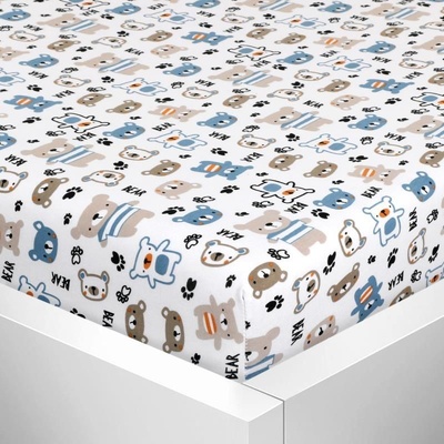 Bellatex Prostěradlo Jersey LUX Béžové 60x120