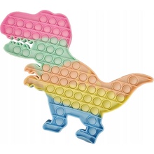 Pop it Antistresová hračka pastelový dinosaurus Jumbo XXL 45cm