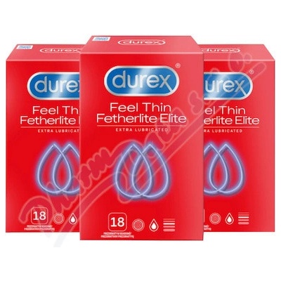 Durex Feel Thin Extra Lubricated 54 ks