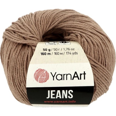 YarnArt Jeans 71 hnedá
