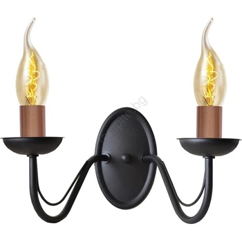 Image 1 of Helam Стенна лампа MALBO 2xE14/60W/230V (HE0623)