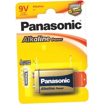 PANASONIC Alkaline Power 9V 1ks 6LF22APB/1BP