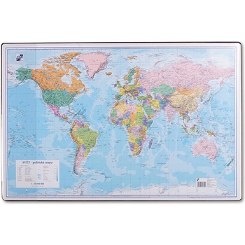 Podložka na stôl mapa sveta 60 X 40 cm