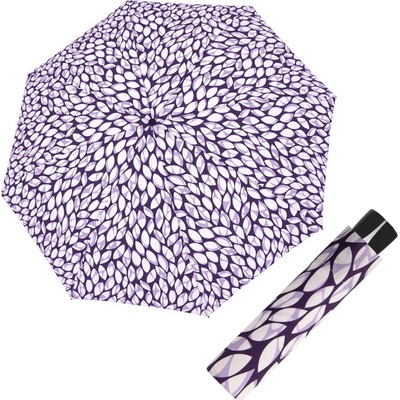 Doppler Mini Fiber Leaves dámsky skladací dáždnik béžová