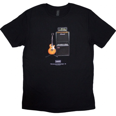 Oasis tričko Definitely Maybe Guitar čierne