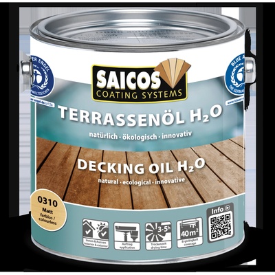 Saicos Decking Oil H2O - Екстериорно масло на водна основа (4800)