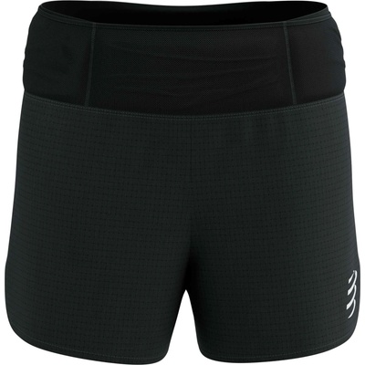 Compressport Trail Racing short bežecké kraťasy dámske black