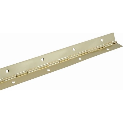 Walteco Klavírový záves 32x900 mm pomosadzený 80091