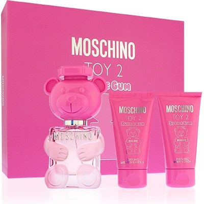 Moschino Toy 2 Bubble Gum подаръчен комплект Woman Eau de Toilette 50 ml + мляко за тяло 50 ml + душ гел 50 ml