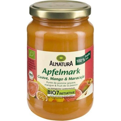 Alnatura Bio jablečné pyré s guavou, mangem a maracujou 360 g