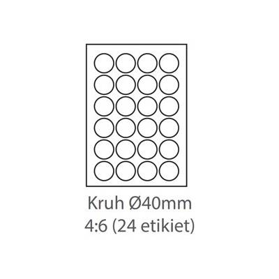 Ecodata biele 24ks/A4 100 listov ECO-040040KR