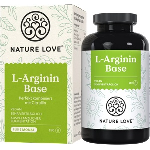 Nature love L-аргинин hcl основа - 180 капсули