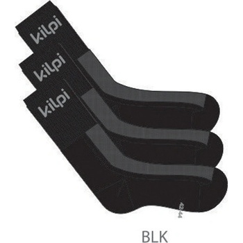 Kilpi športové ponožky AKARO-U MU0035KIBLK Čierna