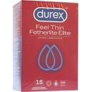 Kondómy, prezervatívy Durex Feel Thin Extra Lubricated kondóm 18 ks