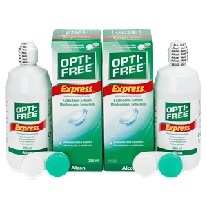 Alcon Разтвор OPTI-FREE Express 2 x 355 ml с контейнерче