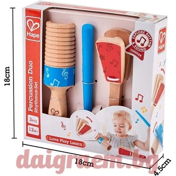 Image 1 of Hape Комплект перкусии hape e0605 (h0605)