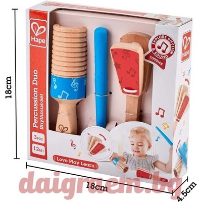 Hape Комплект перкусии hape e0605 (h0605)