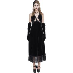 Devil fashion дамска рокля devil fashion - Кадифе - eskt04301